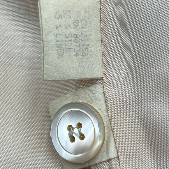 Vintage BCBG Maxazria Silk Blazer Striped Windowpane - Picture 10 of 13